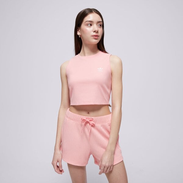 Детска тениска ADIDAS ТОП RIB ПОТНИК ТОП GIRLS jc8432 цвят розов