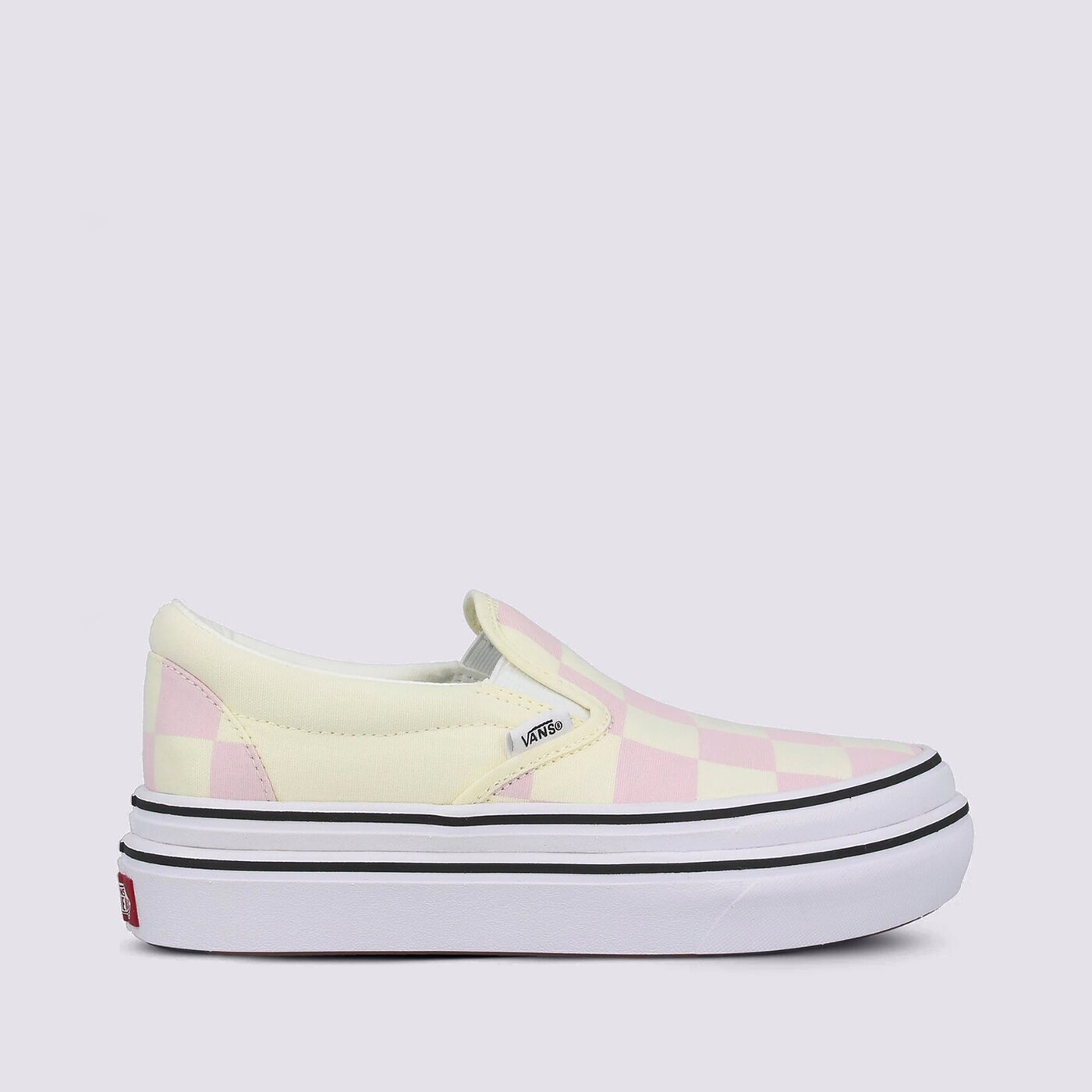 Дамски маратонки VANS UA SUPER COMFYCUSH SLIP-ON vn0a4u1fxt51 цвят бял