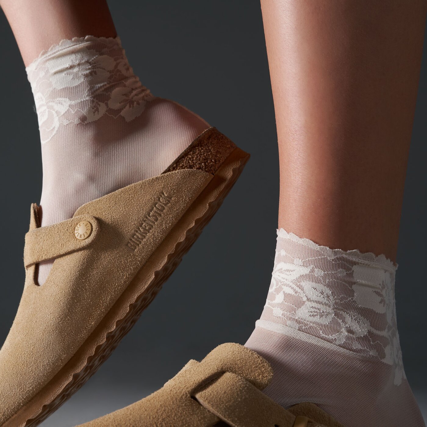 Дамски чехли и сандали BIRKENSTOCK BOSTON  1027752 цвят бежов