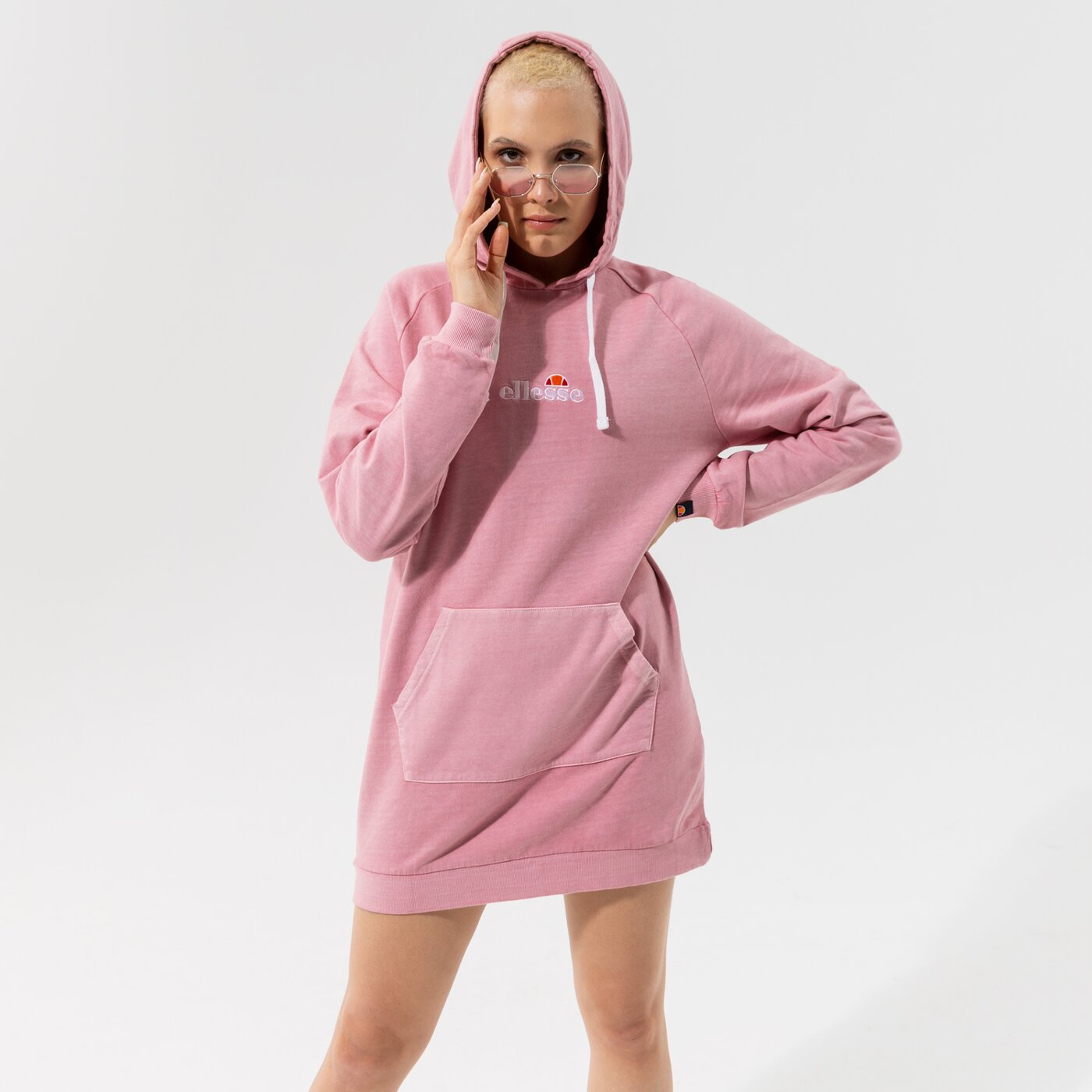 Дамски суичър ELLESSE СУИТЧЪР С КАЧУЛКА TRIPHALA АНЦУГS PINK sgk13152814 цвят розов