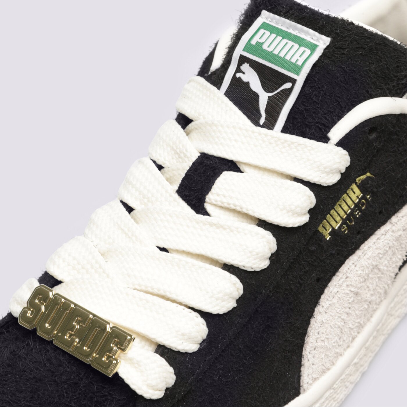 Мъжки маратонки PUMA SUEDE FAT LACE 39316703 цвят черен
