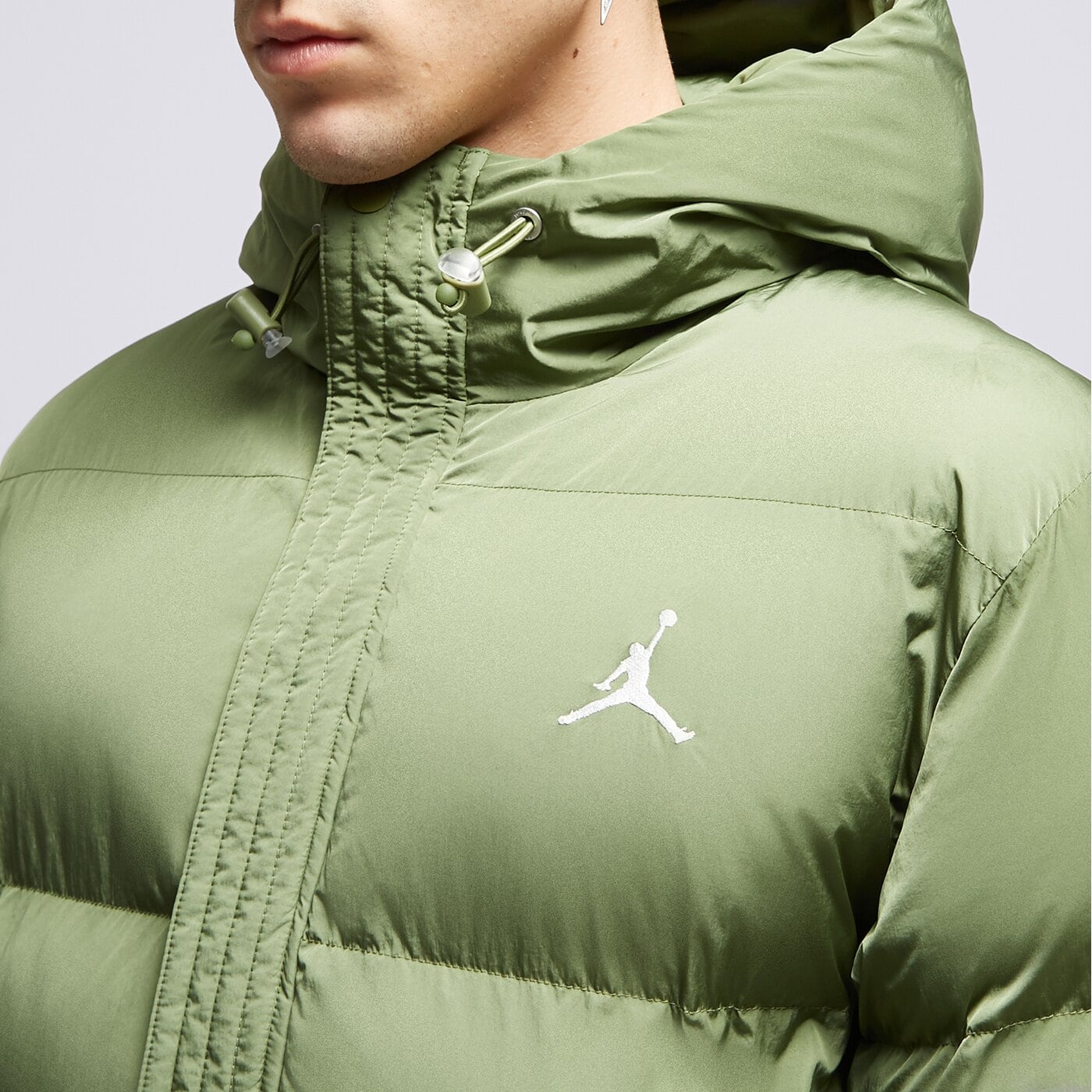 Мъжко зимно яке JORDAN ЯКЕ M J ESS STMT ECO PUFFER fb7311-340 цвят каки