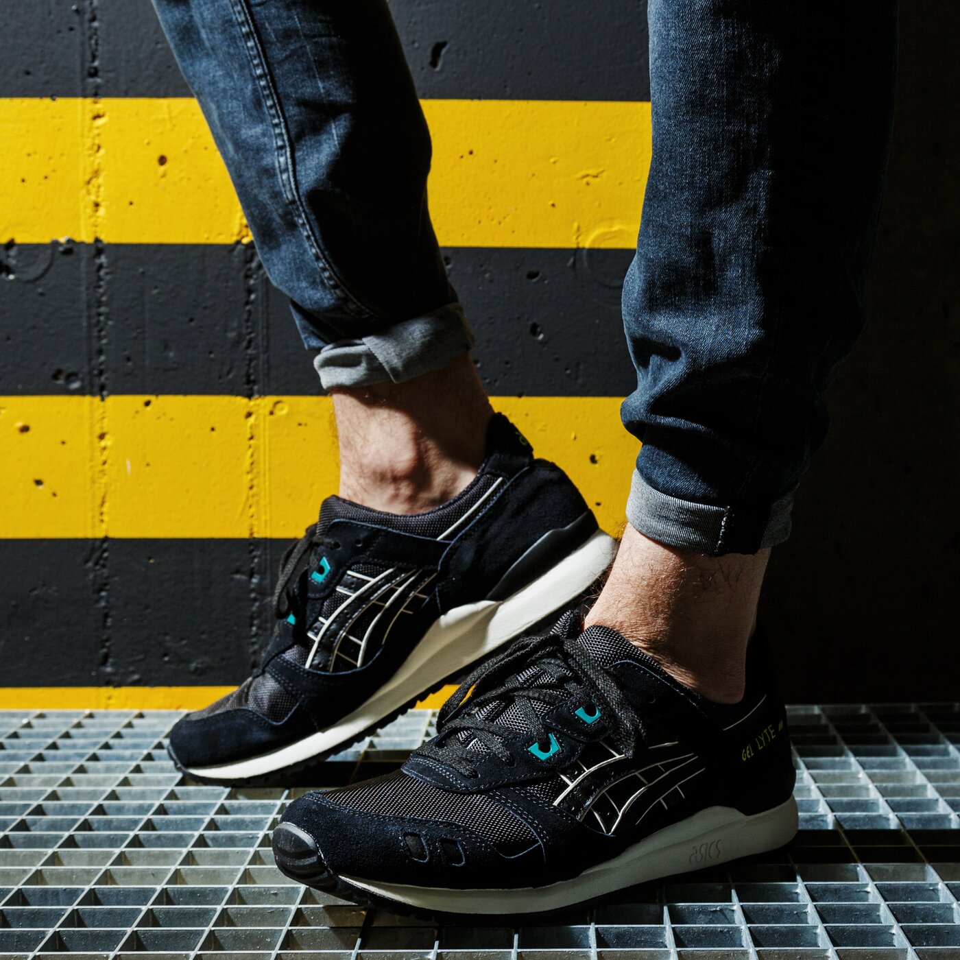 Мъжки маратонки ASICS GEL-LYTE III OG 1191a298001 цвят черен