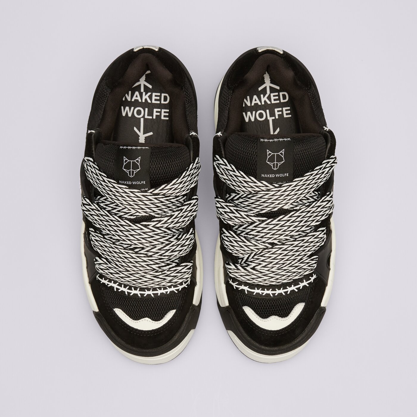 Дамски маратонки NAKED WOLFE SLIDER nwsliderblack цвят черен