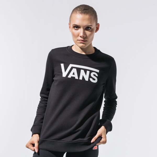 Дамски суичър VANS СУИТЧЪР CLASSIC V CREW vn0a4s97blk1 цвят черен