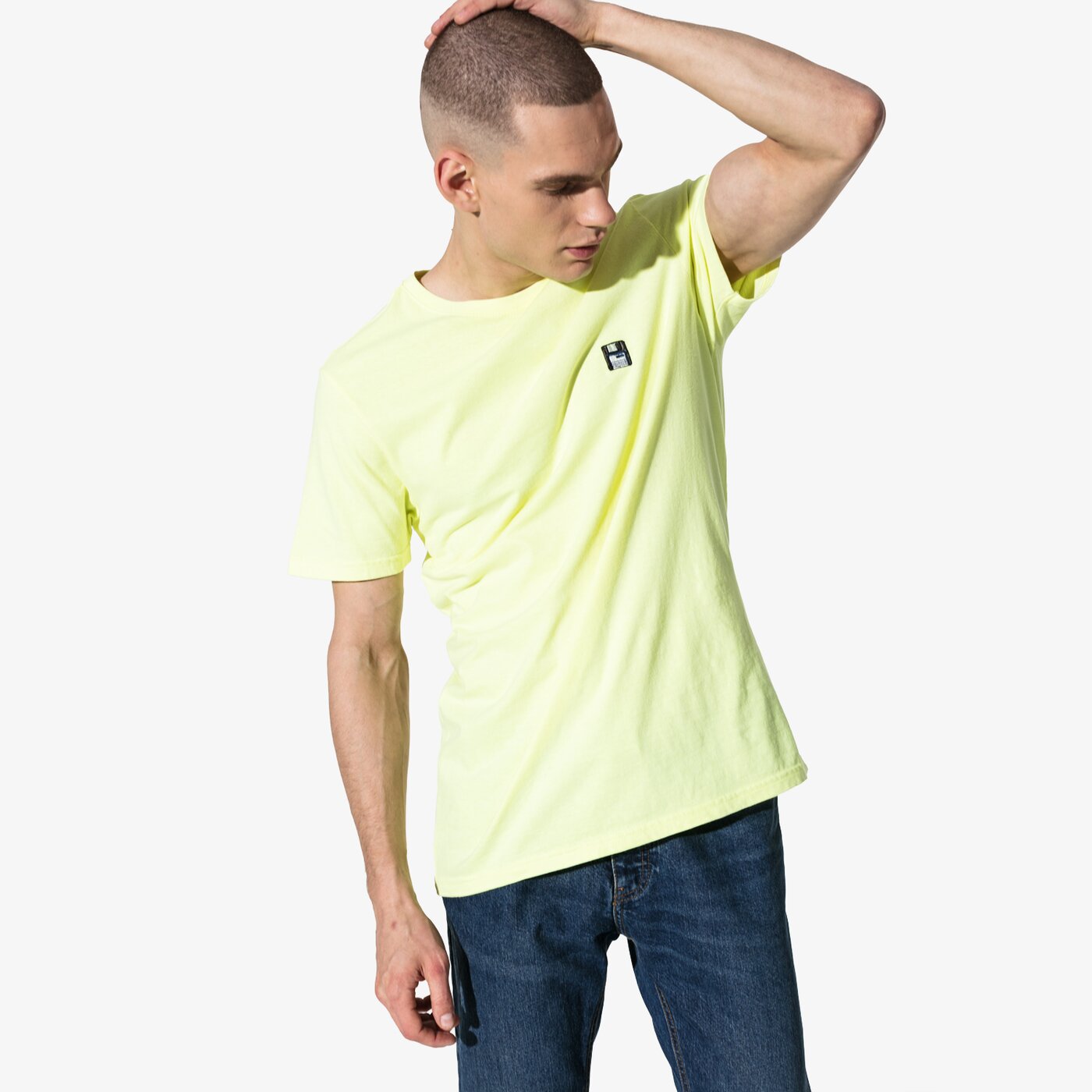 Мъжка тениска CONFRONT ТЕНИСКА SS DISKETTE cf19tsm93001 цвят жълт