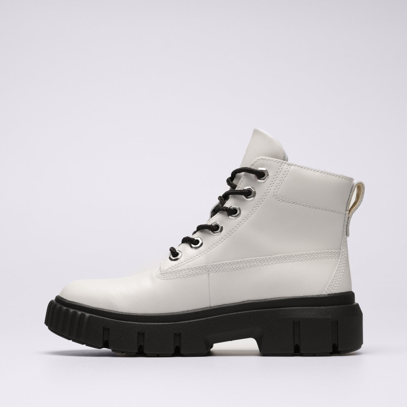 Дамски кежуал TIMBERLAND GREYFIELD LEATHER BOOT tb0a41zw1001 цвят бял