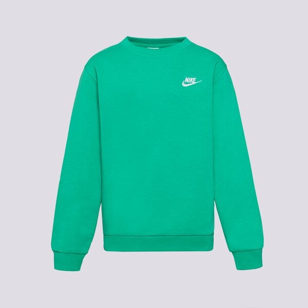 Детски суичър NIKE СУИТЧЪР K NSW CLUB FLC CREW LS LBR BOY fd3006-324 цвят зелен
