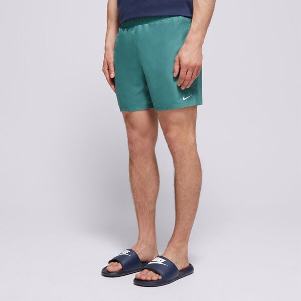 Мъжки къси панталони NIKE SWIM ШОРТИ NIKE ESSENTIAL 5" SHORTS nessa560-302 цвят зелен