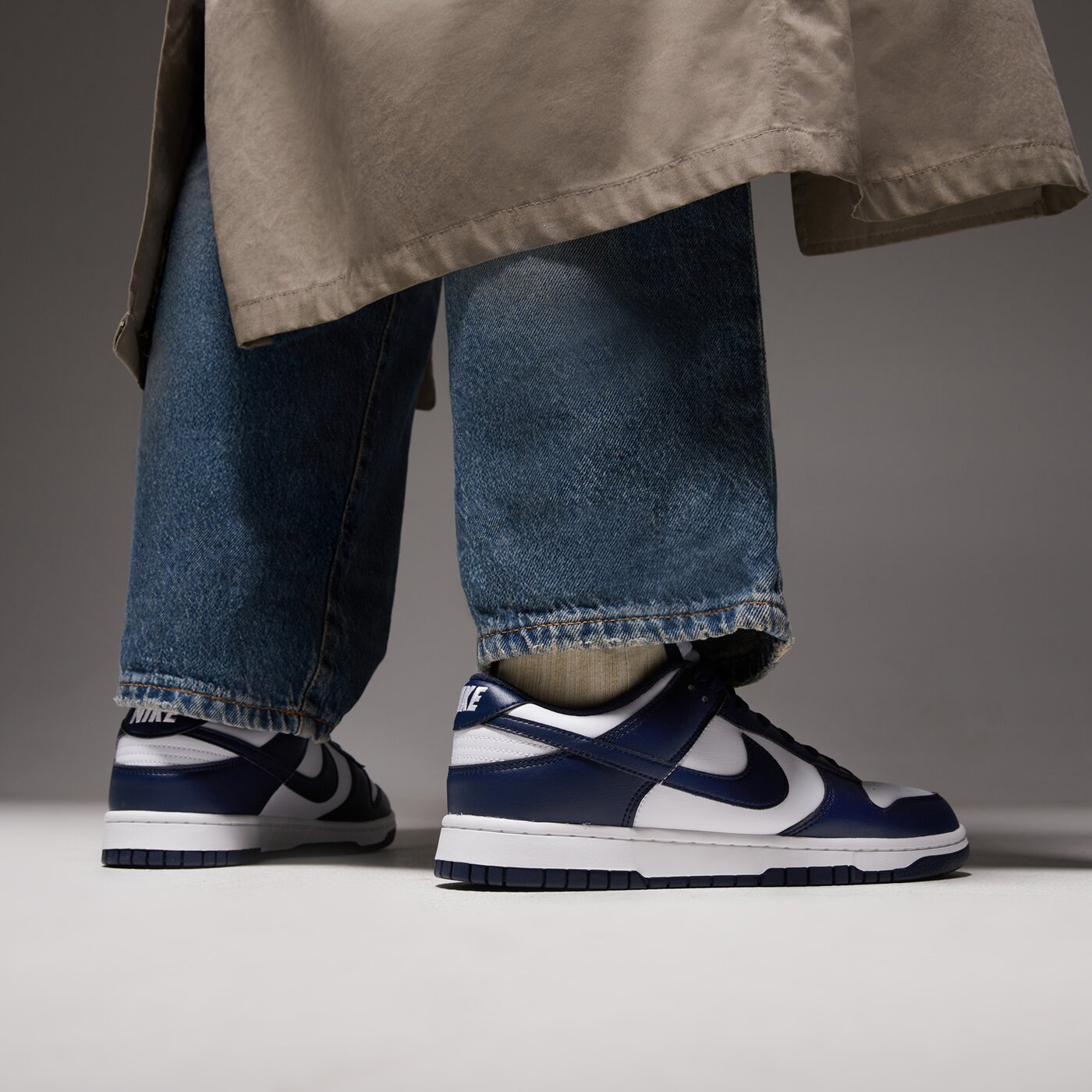 Мъжки маратонки NIKE DUNK LOW RETRO hf5441-107 цвят тъмносин