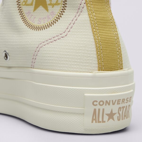 Дамски маратонки CONVERSE CHUCK TAYLOR ALL STAR LIFT a08767c цвят кремав