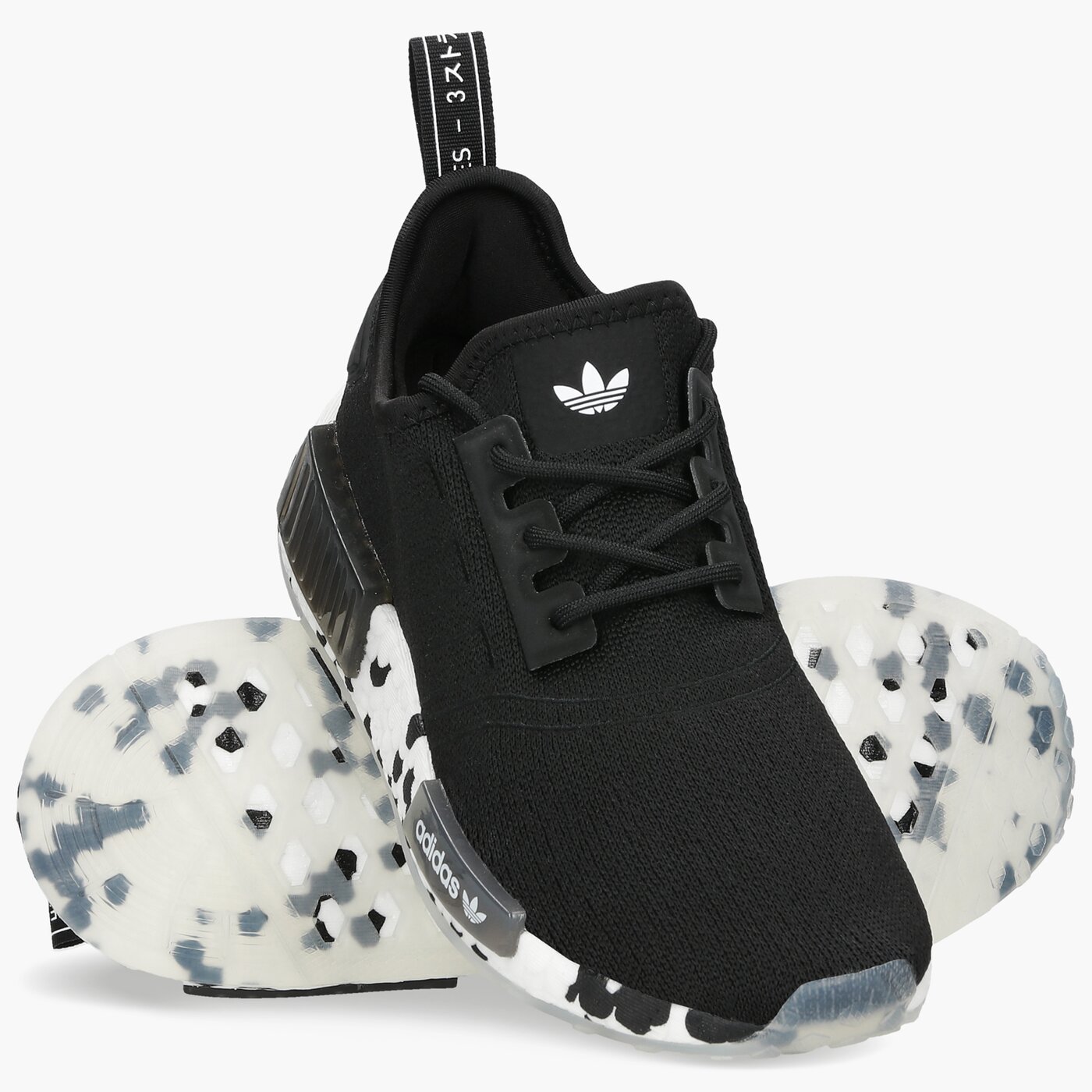 Детски маратонки ADIDAS NMD_R1J h05652 цвят черен