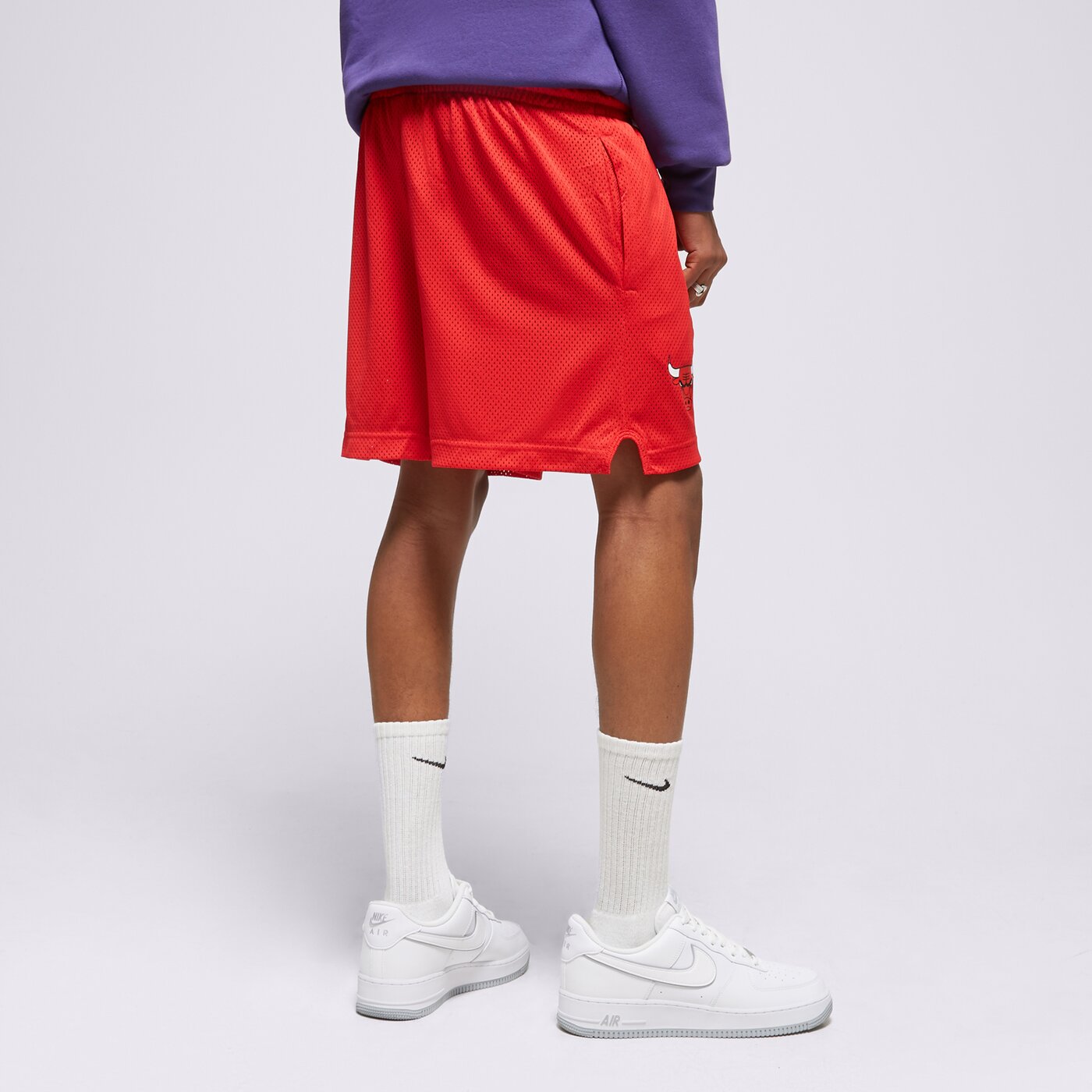 Мъжки къси панталони NIKE ШОРТИ CHI M NK PLAYER SHRT NBA dn8228-657 цвят червен