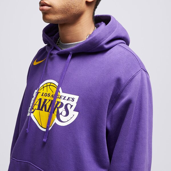 Мъжки суичър NIKE СУИТЧЪР С КАЧУЛКА LAL MNK CLUB HDY PO NBA dx9997-504 цвят виолетов