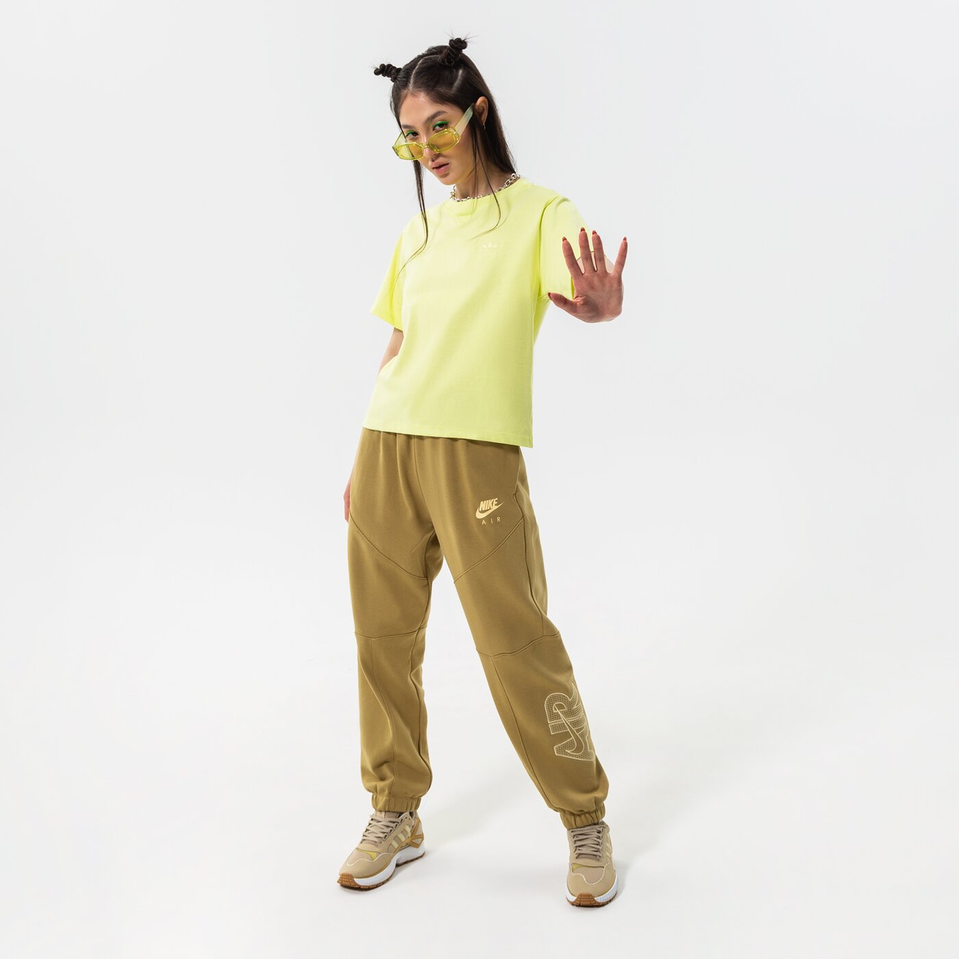 Дамска тениска ADIDAS ТЕНИСКА TEE he6891 цвят жълт