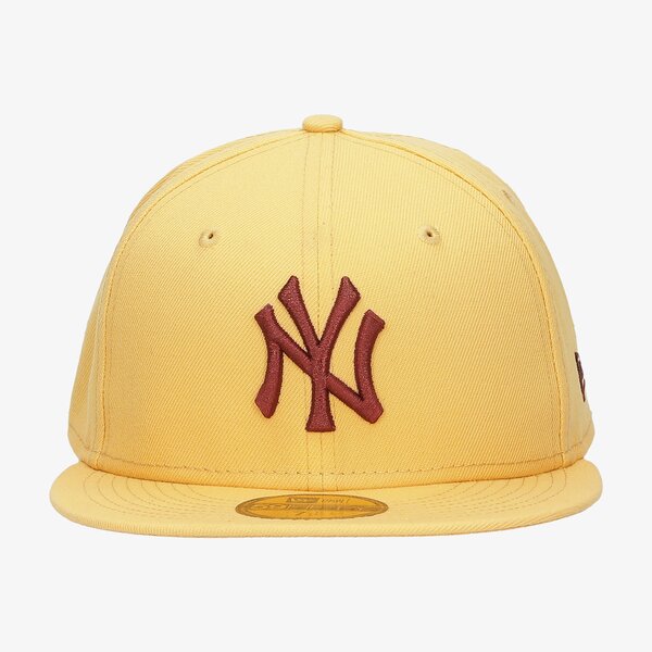 Мъжка шапка с козирка NEW ERA ШАПКА 59FIFTY NYY YEL NEW YORK YANKEES CSP 60141438 цвят жълт