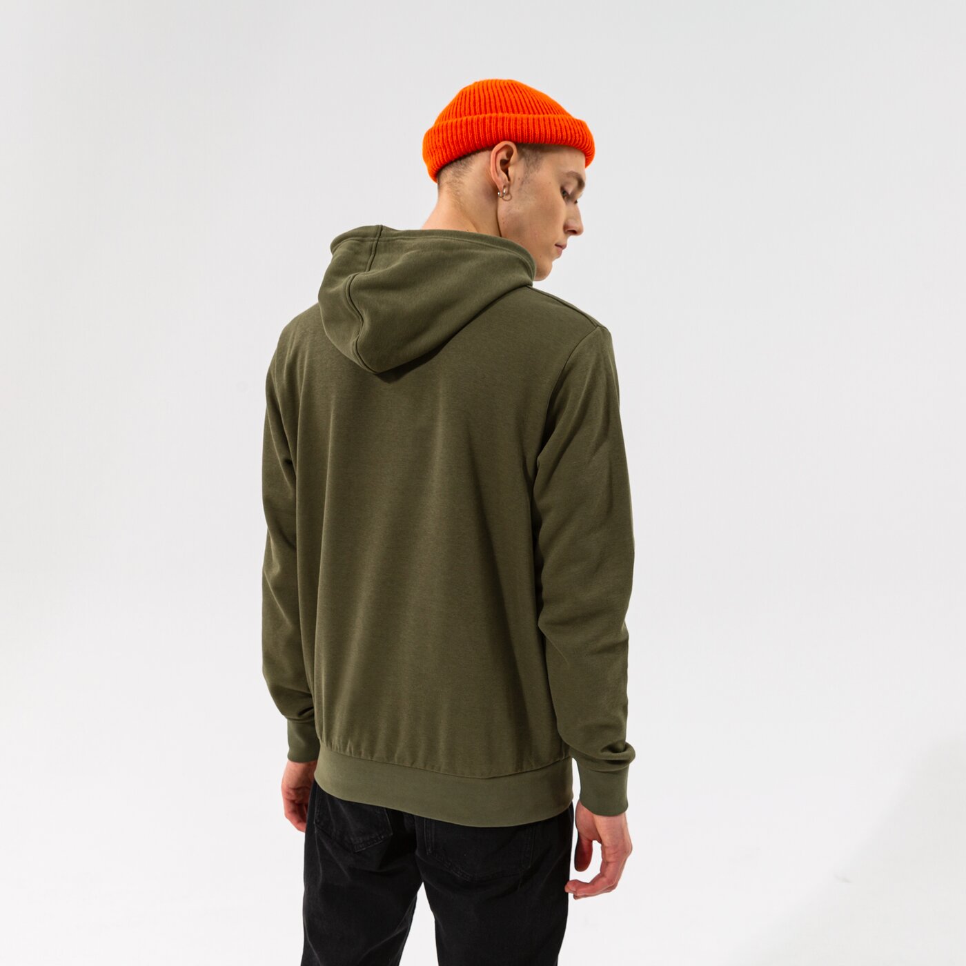 Мъжки суичър NEW ERA СУИТЧЪР С КАЧУЛКА MLB SEASNL TEAM LOGO HOODY BOSRED 12827240 цвят каки