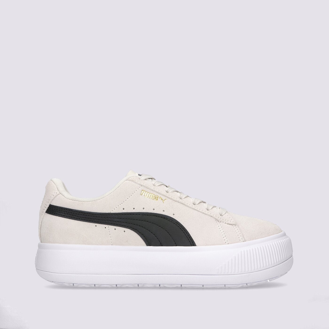 Дамски маратонки PUMA SUEDE MAYU 38068601 цвят бежов