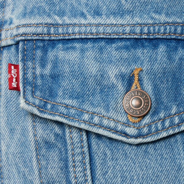 Дамско преходно яке LEVI'S ЯКЕ 90S WESTERN PIECED TRCKR WORN IN 003rs-0000 цвят син