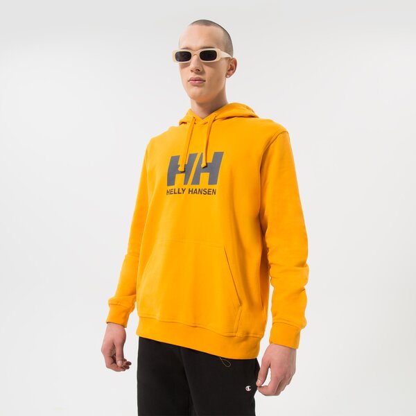 Мъжки суичър HELLY HANSEN СУИТЧЪР С КАЧУЛКА HH LOGO HOODIE 33977328 цвят горчица