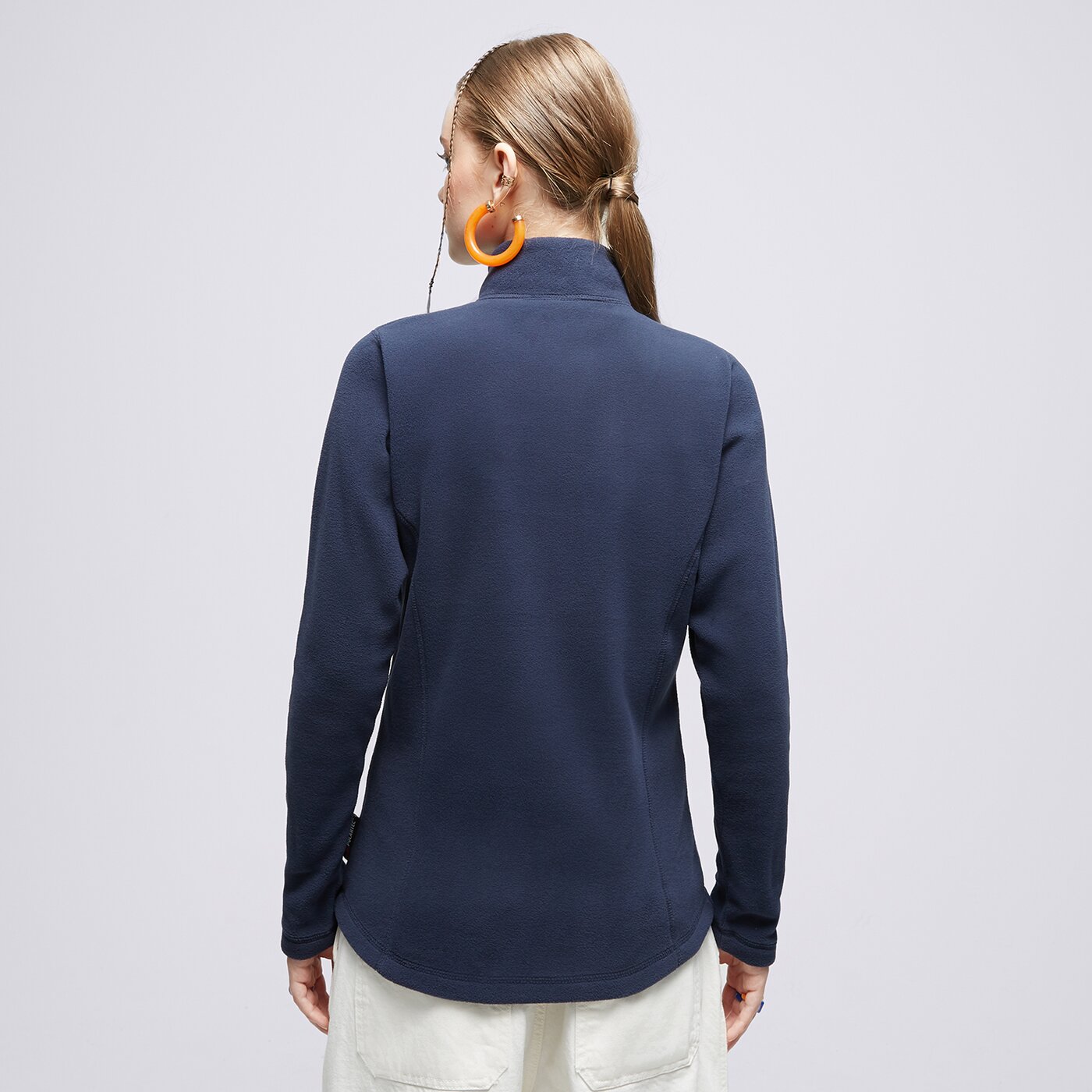 Дамски суичър HELLY HANSEN ПОЛАР W DAYBREAKER 1/2 ZIP FLEECE 50845599 цвят тъмносин