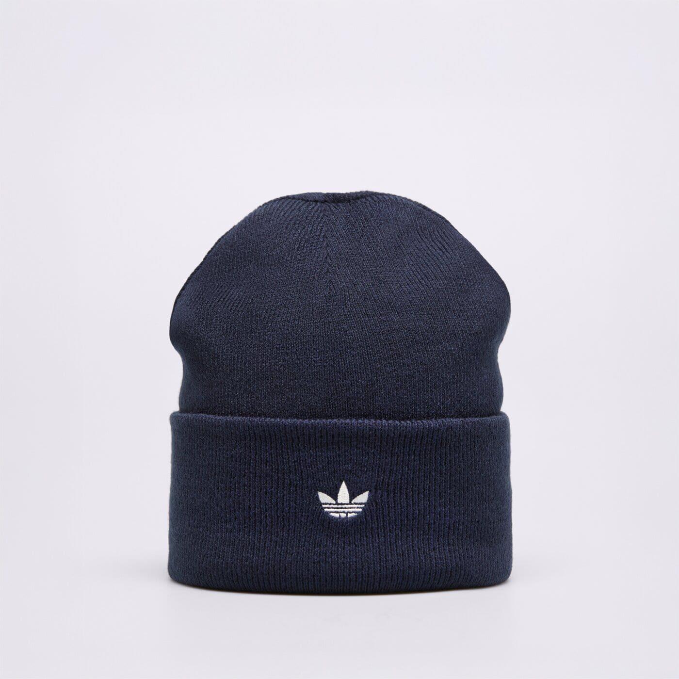 Дамска зимна шапка ADIDAS ШАПКА ADICOLOR CUFF B jz4980 цвят сив