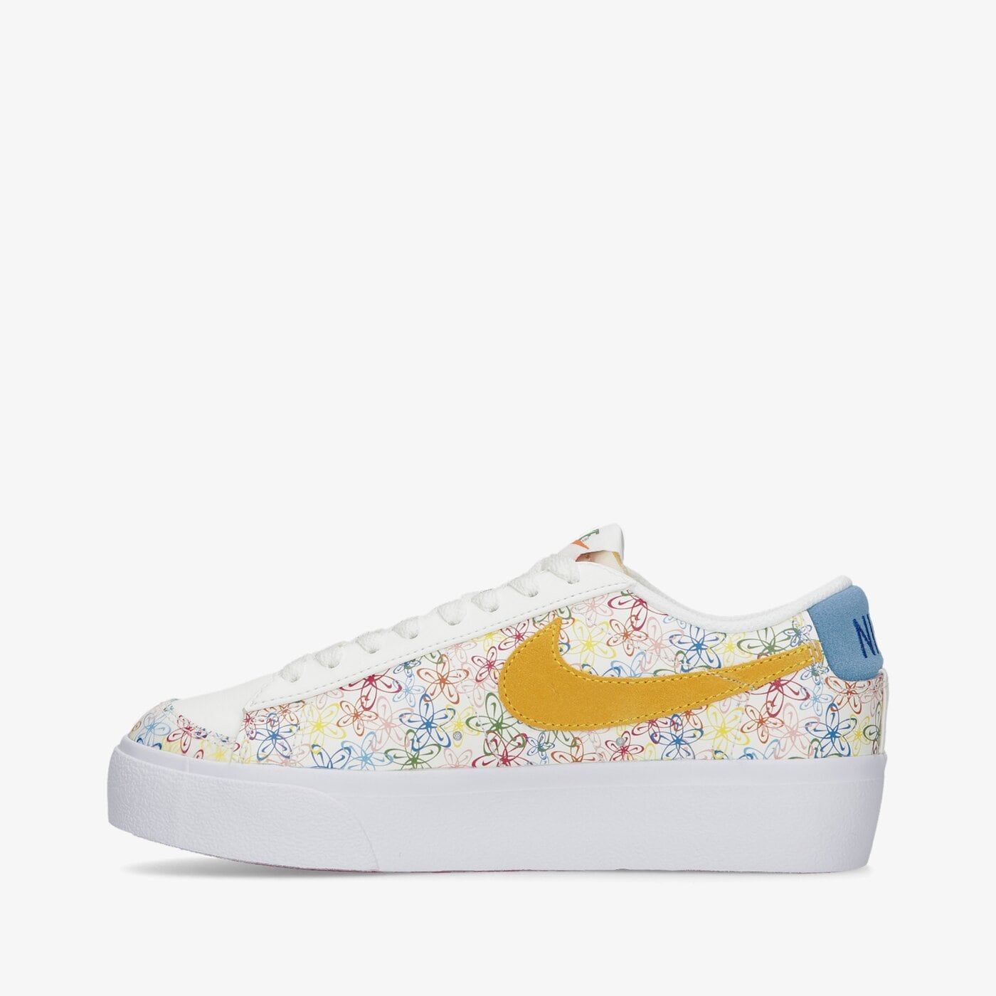 Дамски маратонки NIKE WMNS BLAZER LW PLATFORM dv3210-100 цвят многоцветен