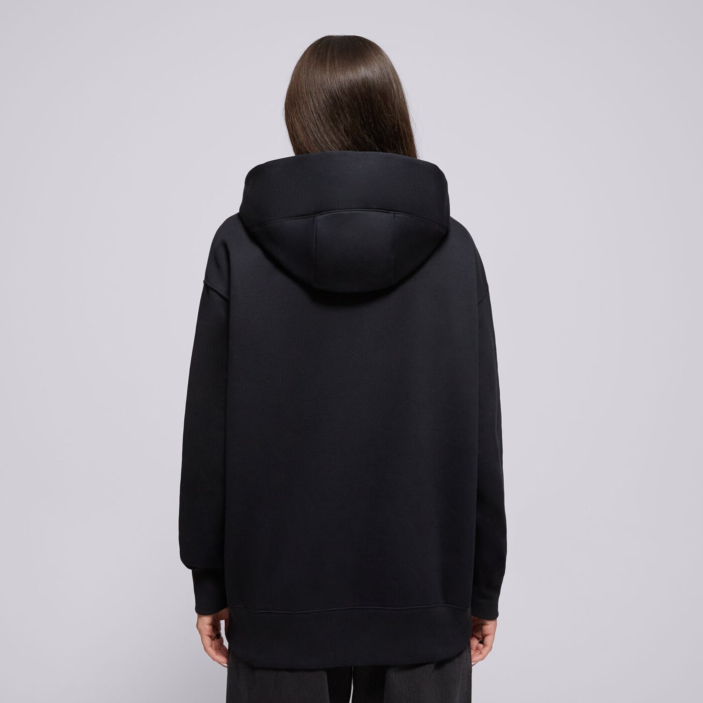 Дамски суичър NIKE СУИТЧЪР СЪС ЗАКОПЧАВАНЕ W NSW   PHNX FLC FZ OS HOODIE P dq5758-010 цвят черен