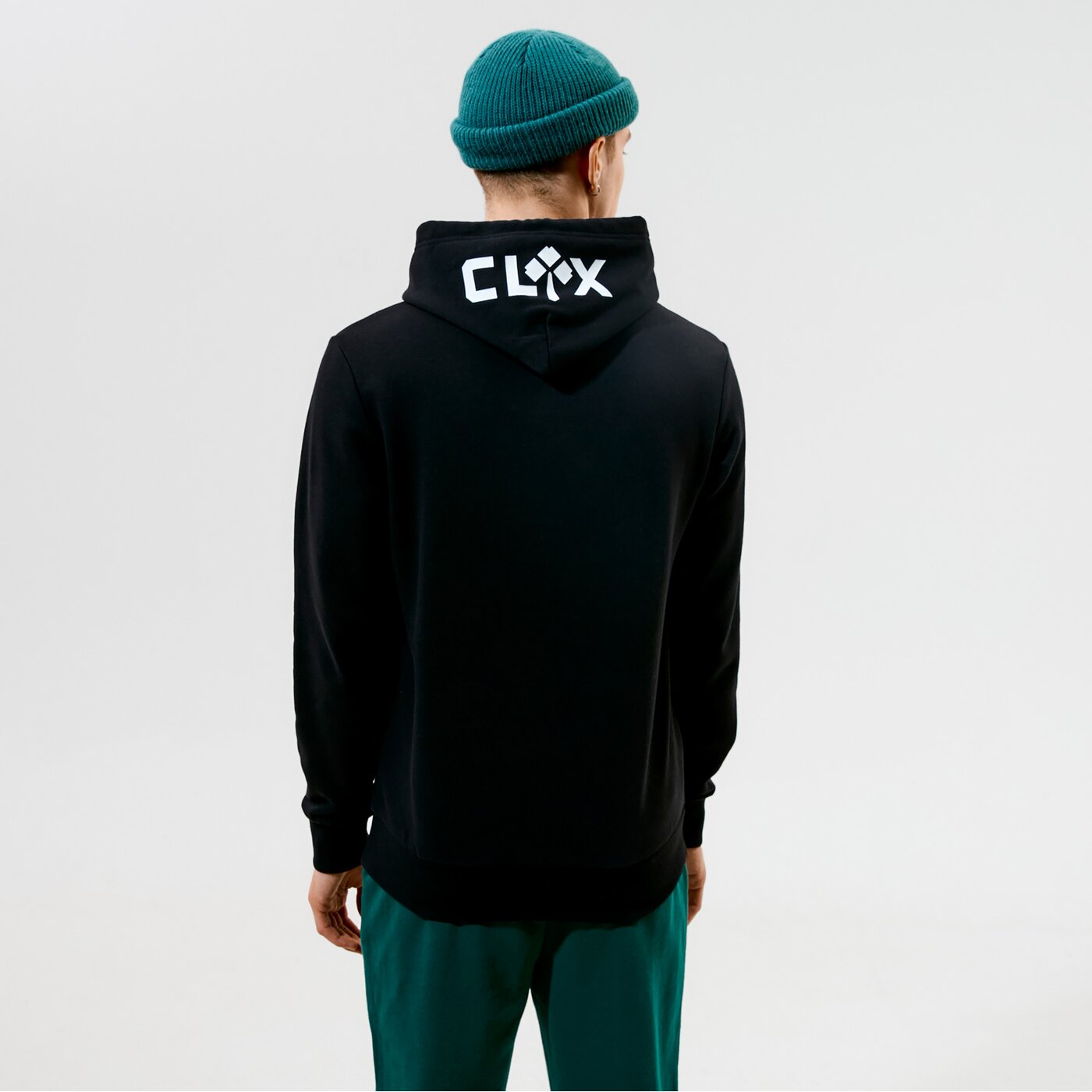 Мъжки суичър CHAMPION СУИТЧЪР С КАЧУЛКА HOODED SWEATSHIRT 214985kk001 цвят черен