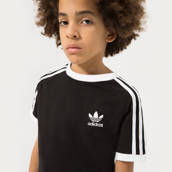 Детска тениска ADIDAS ТЕНИСКА 3STRIPES TEE BOY hk0264 цвят бял