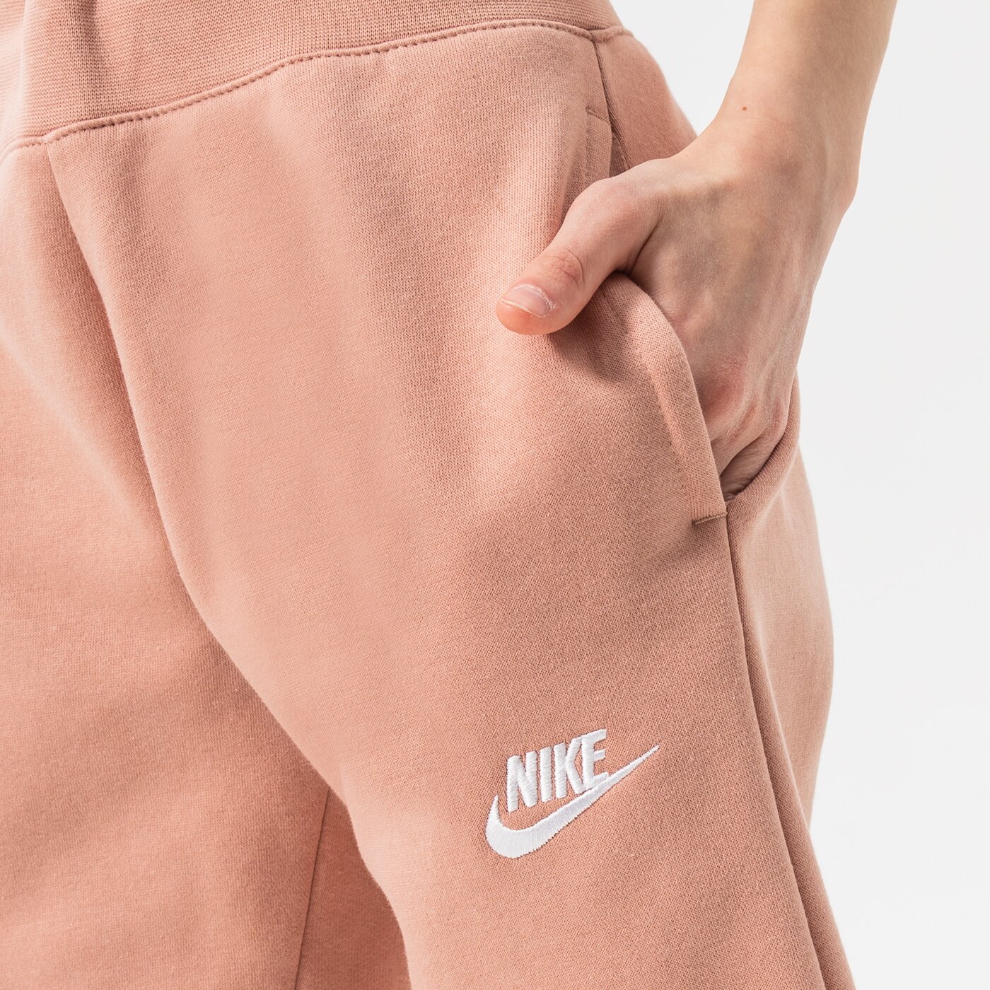 Детски панталони NIKE ПАНТАЛОНИ NIKE SPORTSWEAR CLUB FLEECE GIRL dc7207-609 цвят розов