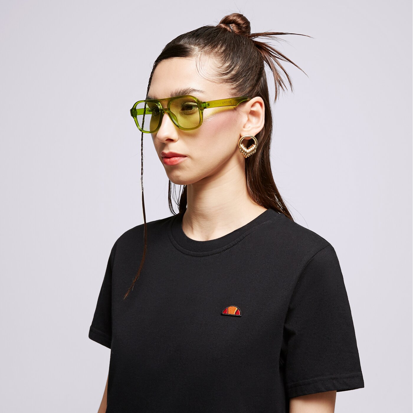 Дамска тениска ELLESSE ТЕНИСКА MELINDA BLACK smg19604011 цвят черен