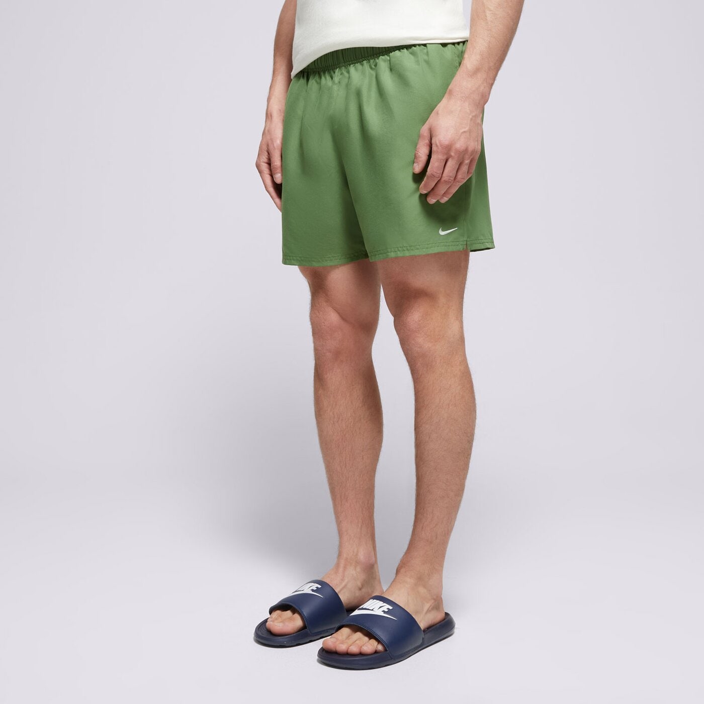 Мъжки къси панталони NIKE SWIM ШОРТИ ESSENTIAL 5" nessa560-316 цвят зелен