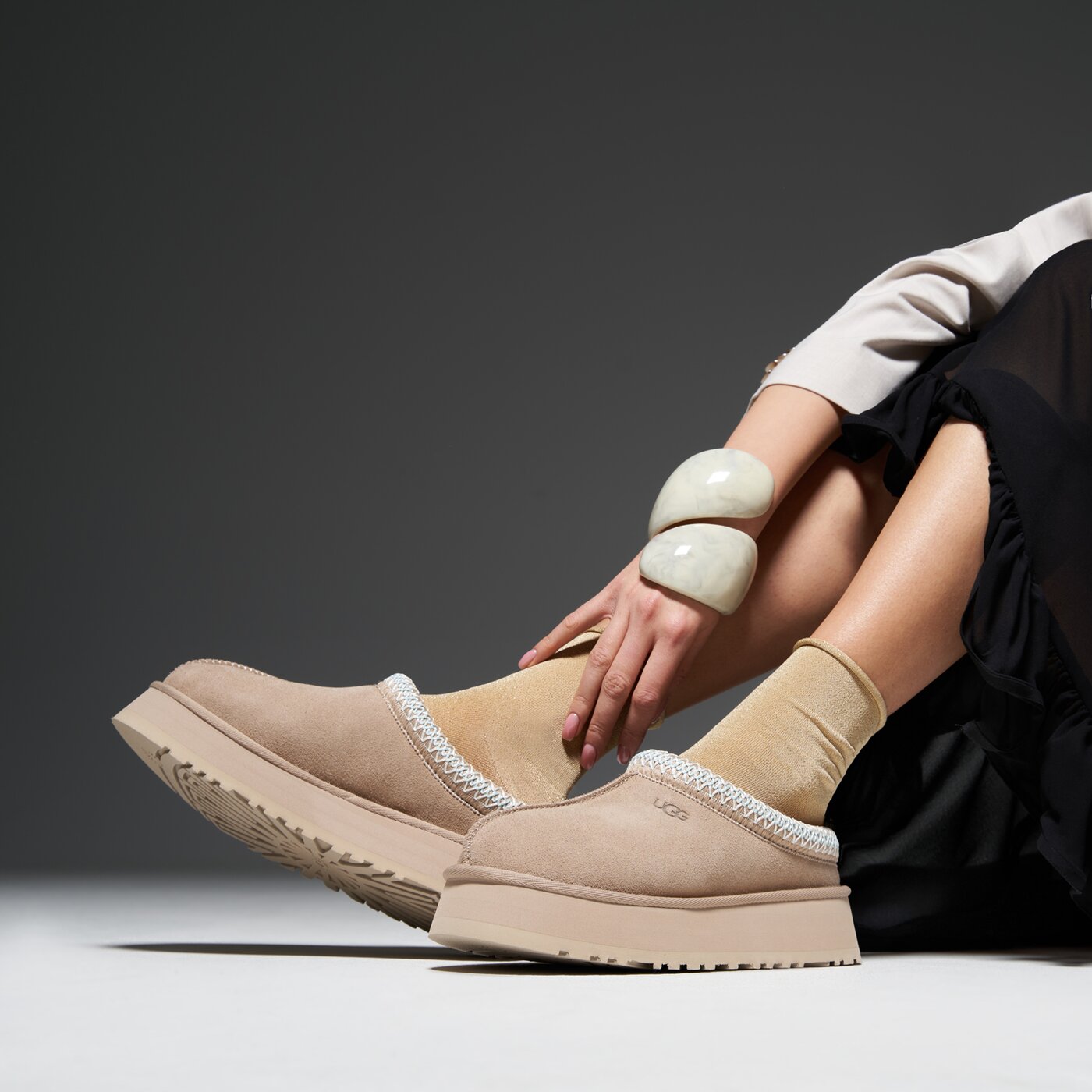 Дамски кежуал UGG TAZZ 1122553san цвят бежов