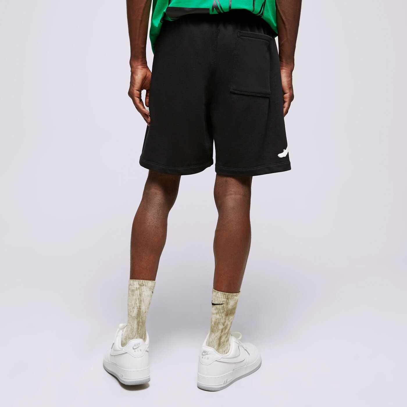 Мъжки къси панталони ШОРТИ M JORDAN ESS FLC HBR  dx9667-010 цвят черен