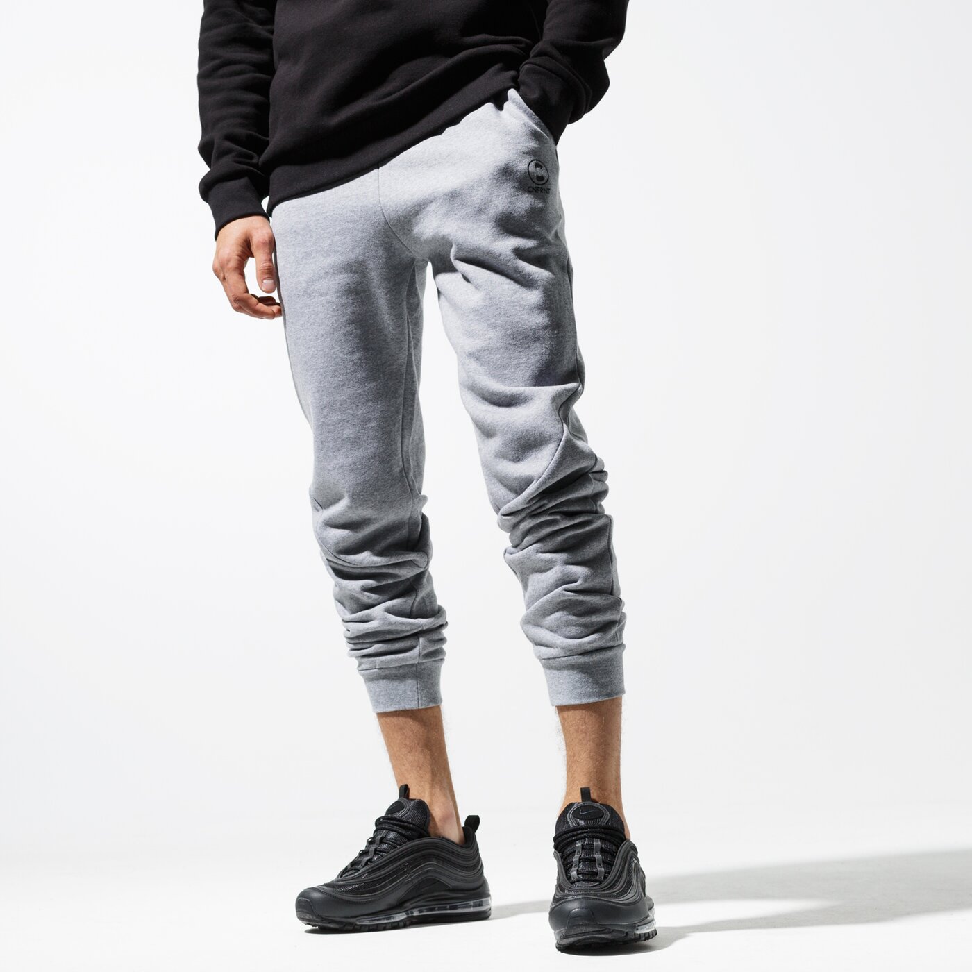 Мъжки панталони CONFRONT ПАНТАЛОНИ ESSENTIAL GRY PANTS cf39spm30003 цвят сив