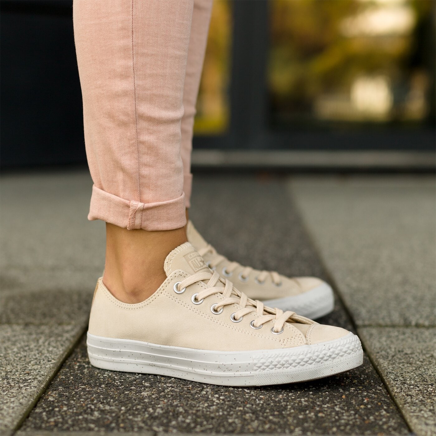 Дамски маратонки CONVERSE CHUCK TAYLOR ALL STAR  157603c цвят бежов