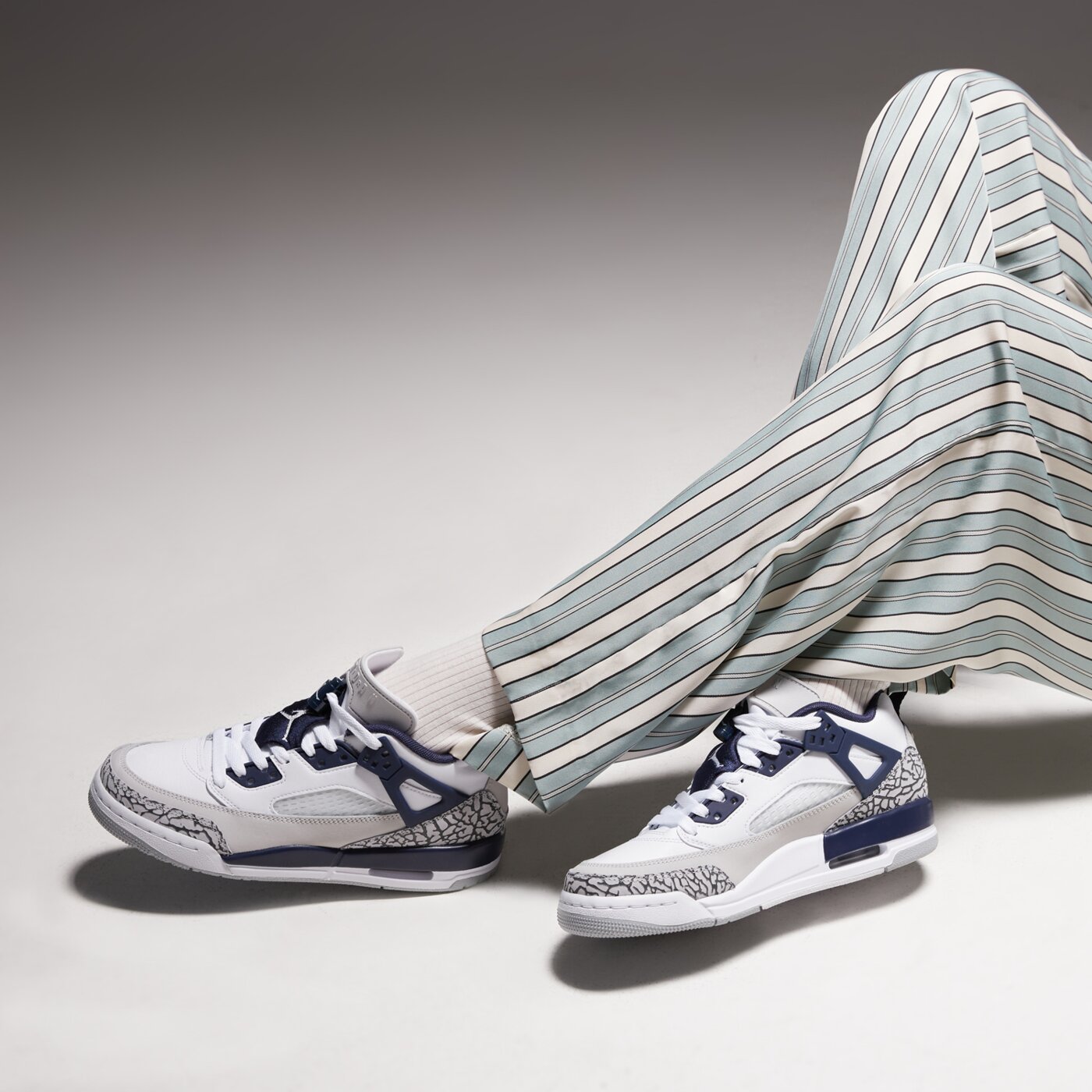 Детски маратонки JORDAN SPIZIKE LOW  fq3950-140 цвят бял