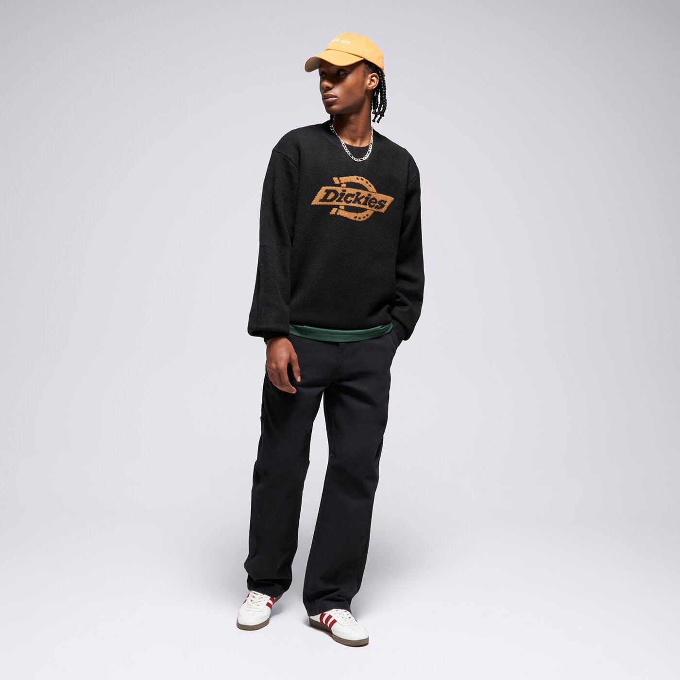 DICKIES ПУЛОВЕР RUSTON SWEATER dk0a87oqblk1 цвят черен