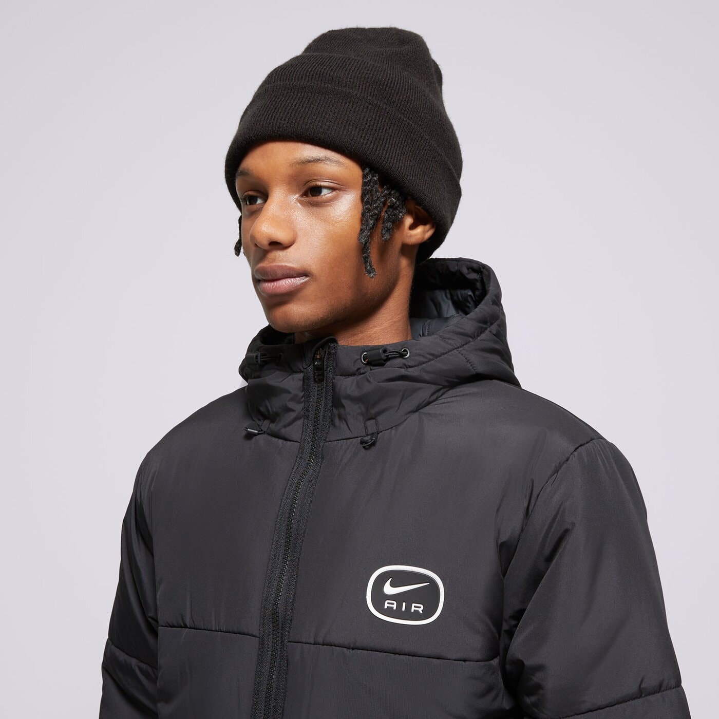 Мъжко зимно яке NIKE ЯКЕ ЗИМНО M NSW SW AIR SYN FILL JKT hm0198-011 цвят черен