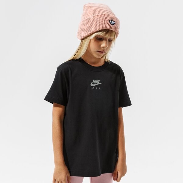 Детска тениска NIKE ТЕНИСКА G NSW TEE BF NIKE AIR GIRL dj6933-010 цвят черен