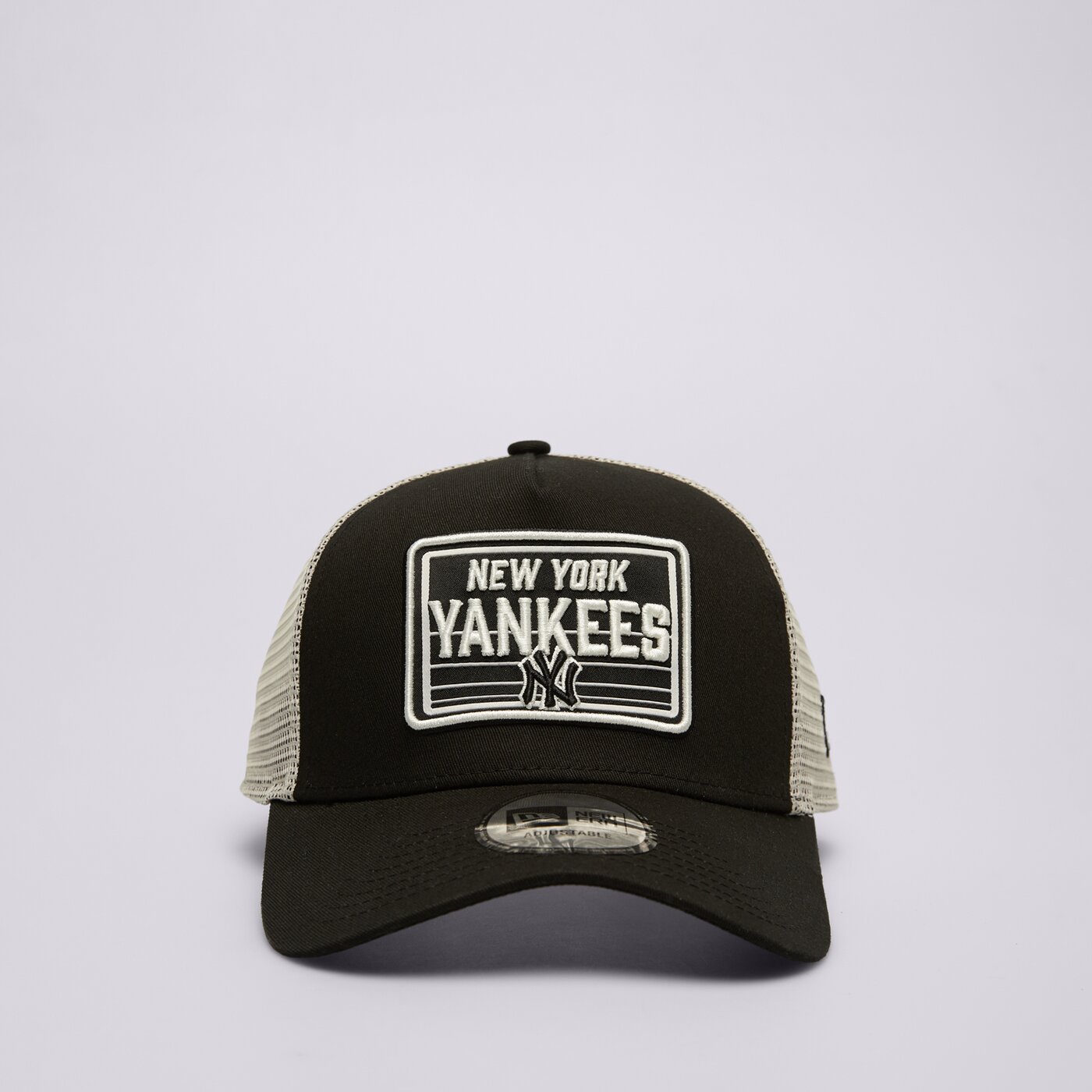 Мъжка шапка с козирка NEW ERA ШАПКА MLB PATCH TRUCKER NYY NEW YORK YANKEES 60667680 цвят черен
