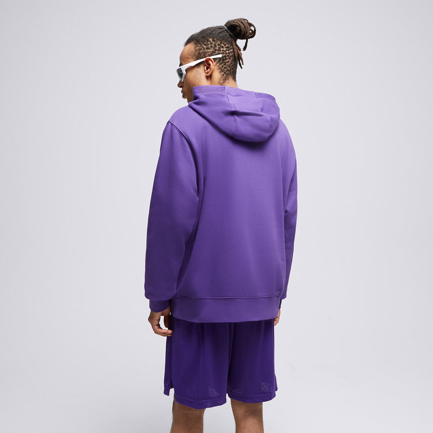 Мъжки суичър NIKE СУИТЧЪР С КАЧУЛКА LAL MNK CLUB HDY PO NBA dx9997-504 цвят виолетов