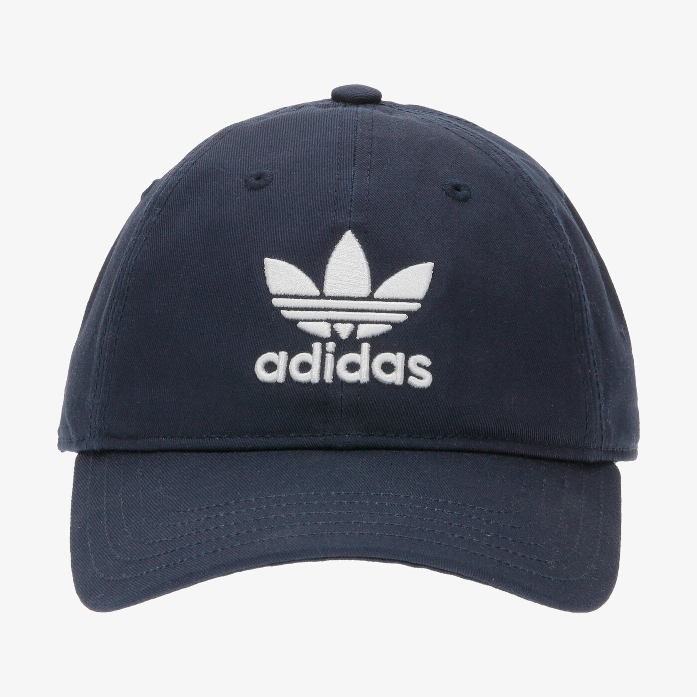 Дамска шапка с козирка ADIDAS ШАПКА TREFOIL CAP cd6973 цвят тъмносин