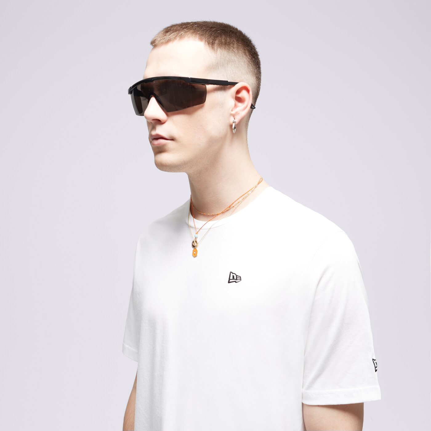 Мъжка тениска NEW ERA ТЕНИСКА NE ESSENTLS NONE 60416745 цвят бял