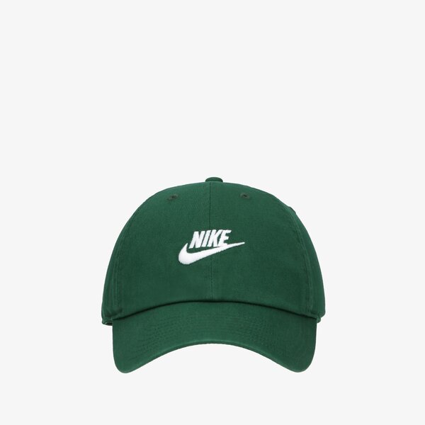 Дамска шапка с козирка NIKE ШАПКА U NSW H86 FUTURA WASH CAP 913011-341 цвят зелен