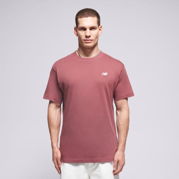 Мъжка тениска NEW BALANCE ТЕНИСКА SPORT ESSENTIALS COTTON ТЕНИСКА mt41509wad цвят червен