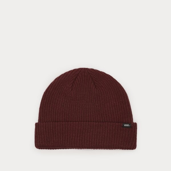 Дамска зимна шапка VANS ШАПКА MN CORE BASICS BEANIE vn000k9y4qu1 цвят бордо