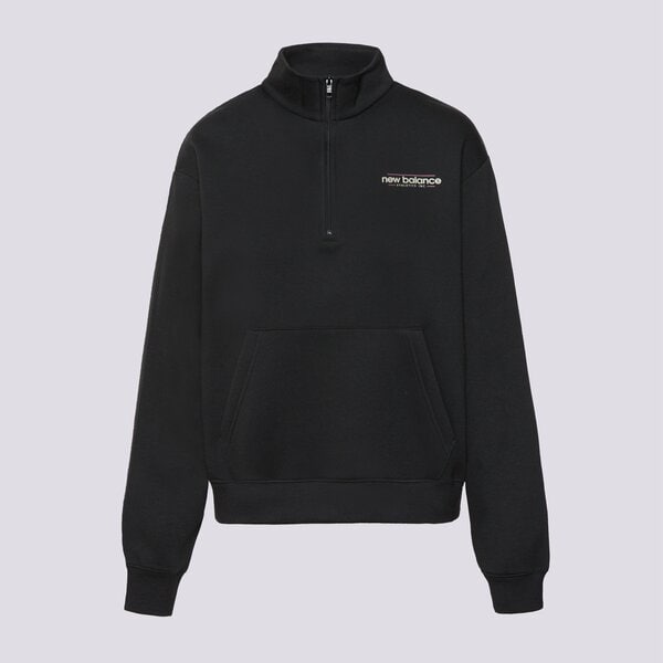 Дамски суичър NEW BALANCE СУИТЧЪР REIMAGINED FLEECE HALF ZIP wt53513bk цвят черен