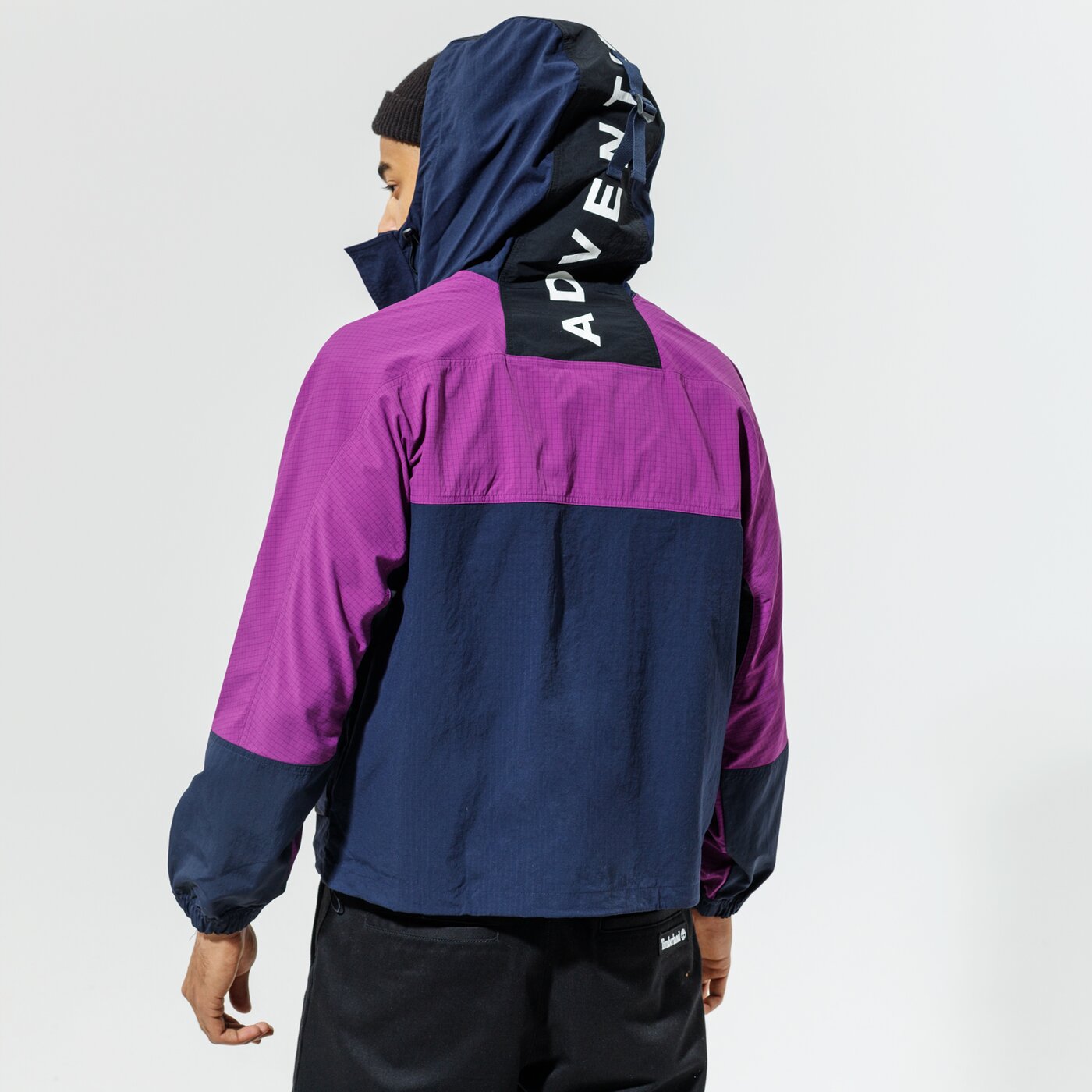 Мъжко зимно яке ADIDAS ЯКЕ WVN WINDBREAKER h09047 цвят виолетов